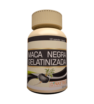 maca negra gelatinizada
